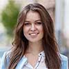 Porträt von Anna Müller, Teilnehmende der UX/UI Design Ausbildung